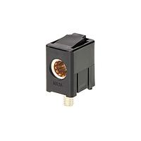 Molex 220717-1001 Headers HyperQube 6.00mm, Screw Mount, Right-Angle PCB Receptacle, Black, Tray