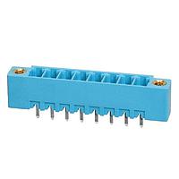 Same Sky (formerly CUI Devices) TBP02R2W-381-08BE Headers Terminal block, pluggable, w screw lock, 3.81, receptical, 8 pole, blue