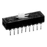 AMP Connectors - TE Connectivity ASF22GL04 Slide Switch DPDT 2POS FLUSH TOP SMT SLIDE SWITCH