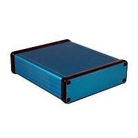 Hammond Manufacturing 1455L1201BU PC Board Metal End Panel/Blue 4.72 x 1.20 x 4.06"