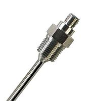 OMEGA M12JSS-1/4-U-3.5-B Thermocouple Probes with Mounting Threads and M12 Connectors (Thermocouple, J, 720 °C)