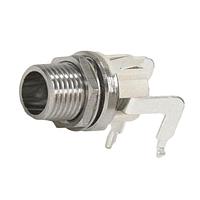 Switchcraft L712RAHLP Jacks Low Profile RAPC Mount DC Power Jack, 2.5mm Center Pin, Long Bushing, High Temp