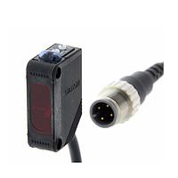 OMRON E3Z-L61 Compact Photoelectric Sensor (60 - 90 mm, NPN, M12 pigtail)
