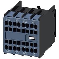 SIEMENS 3RH29112FA40 Electromechanical Contactors AUX. SWITCH 4NO FOR S00 & S0 SPRNG