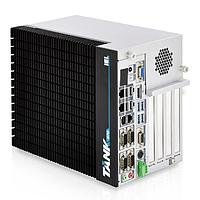 IEI Technology TANK-870-Q170i-i7/4G/2B-R10 Industrial PCs Ruggedized fanless embedded system with Intel  Core i7-6700TE 2.4GHz (up to 3.4 GHz, Quad Core, TDP 35W), 4GB DDR4 pre-installed memory, 1 x PCIe by 16 & 1 x PCI expansion, VGA/HDMI+DP/iDP, iRIS-2400 optional, 9~36V DC, RoHS