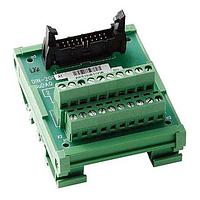 ADLINK Technology DIN-20P-01 Terminal Block Interface Modules 20P HEADER TERM BRD w/ DIN RAIL