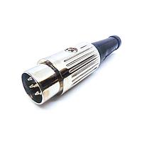 Deltron 610-0600 Connectors PLUG 6P NICKEL
