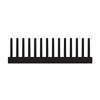 Wakefield Thermal 125392 Extrusions Extrusion Cut to Length, 36", 5.00" Wide, Power Module Extrusion 19589 xx7331
