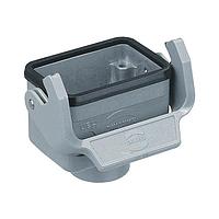 HARTING 19300061750 Hoods 6B CBL TO CBL M20 METAL 1 LEVER
