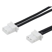 Molex 226207-1022 Discrete Wire Assembly Mini-SPOX-to-Mini-SPOX (OTS) Cable ASSY 2.50mm Pitch SR 150mm LEN Tin, 2 Ckt