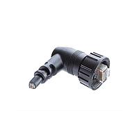 Amphenol LTW RDP-5UAMMM-SRM7A01 Cat 5e RJ45, Large Size, 1.5A, Overmolded, Right Angle