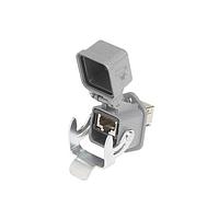 HARTING 09452151562 Industrial METAL,HAN3A,RJ45CAT6 PNL FEED THRU COVER