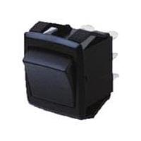 Shin Chin R13-240A-01-BB Rocker Switches SWITCH ROCKER DPST