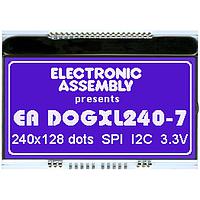 DISPLAY VISIONS EA DOGXL240B-7 LED Backlighting 240x128 UC1611s blue negative