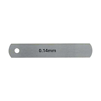 Niigata Seiki S075-014 Thickness Gause Leaf (0.14mm; ±0.015mm)