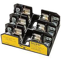 Eaton Bussmann BG3011SQ Fuse Blocks 1P 600V 15A Block w/Screw & QC