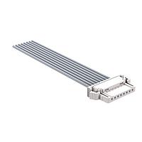 ERNI - TE Connectivity 119685-E Discrete Wire Cable Assemblies IBRIDGE_CS 08 1 AWG24 PVC SE 100