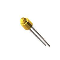 Broadcom HL3P-62C0-00000 Multi-Color LEDs Lamp,3mm,AlInGaP,Biclr,YellowGrn