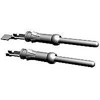 AMP Connectors - TE Connectivity 2-66102-5 (CUT STRIP) Receptacle Housings PIN 24-20 BR/SN SIG Cut Strip of 100