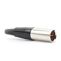 Io Audio Technologies IO-TXLR4-M XLR Connectors 4-Pin Tiny XLR Cable Connector, Male