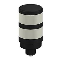 Banner Engineering TL70BGQ Modular Tower Light TL70 Tower Light; Black Housing: 2-Color Indicator; Voltage: 12-30 V dc; Environmental Rating: IP65; Input: Bimodal; Colors: Blue Green; 5-pin M12 Integral QD