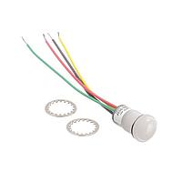 Dialight 657-1495-303F LED Panel Mount Indicators PMI FLAT R/G/Y 10-30VDC