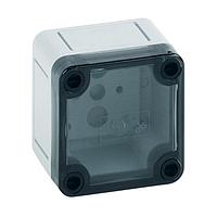 Altech 130-001 DIN Rail 2.56 x 1.97 x 2.24 Polycarbonate Transp
