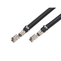Molex 219676-1125 Pre-Crimped Lead Mini SPOX 2.5 F-F 450mm 22 AWG BK Sn