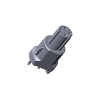 Amphenol LTW MSDS-04PFFP-EE0002 Sensor Cables / Actuator Cables M Series Sensor Connector, M12, D Code, Metal, 4A, 04 pins, Female Connector, Female Contact, DIP 180