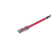 Panduit UTP6AX6RD Cat 6a Category 6A, 10 Gb/s UTP patch cord with