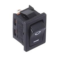 P&B PRASA1-16L-BB0CW Rocker Switches SPST BLK 16A ROCKER SWITCH