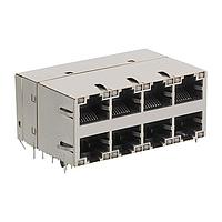 Bel Magnetic Solutions 0895-2C4R-GK Magnetic Jack RJ45 Connector