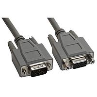 Amphenol Cables on Demand CS-DSPMHD15MF-050 D-Sub Cables CABLE HD15M/F DBL SHLD 50