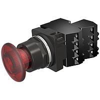 SIEMENS 52BP3CRU Push-Pull 3POS,NEMA4X,MOM,FV 12V,FULL RED,NCXLB-NC