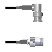 Amphenol Custom Cable Q-0D0200003120i RF Cable Assemblies BNC-RP/N-SJ G174 120I