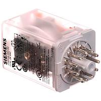 SIEMENS 3TX71121FC13C Plug-In Relay PLUG-IN RELAY, OCTAL, 3PDT, 10A, 24VAC