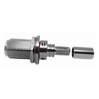 Amphenol Times Microwave Systems EZ-300-NF-BH-X Connectors N-female (jack) bulkhead, crimp connector, non-solder pin, no braid trim