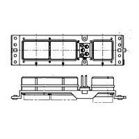 AMP Connectors - TE Connectivity 208972-2 Rack & Panel Connectors CONNECTOR #2 PLUG