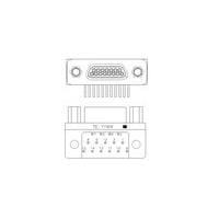 Raychem - TE Connectivity 1-1532251-2 Micro-D D-Sub Connectors M83513/10-B03NP MCKS-N1-P-15PRT1B