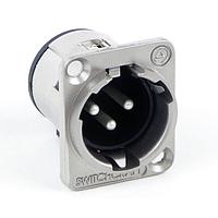 Switchcraft E3MSTBAU Connectors QG RECEPTACLE/BLACK/