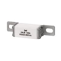 Bel Fuse 0ALBBK100-BB DC Fuse 800V-Rated fuse for EV/HEV/ESS applications, 100A, stud mount with offset blade