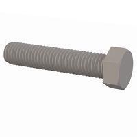 Essentra Components 0362511300XM225 Cap Screw Hex Bolt, 5/8-11 Thread, 3 Lg