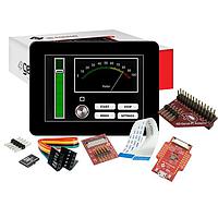 4D Systems SK-gen4-35DCT-CLB-PI Starter Kits Starter Kit for gen4-uLCD-35DCT-CLB-PI with 4D Serial Pi Adaptor, 4D-UPA , 4GB Industrial microSD Card, 150 mm FFC Cable, 5-way female-to-female ribbon cable with male-to-male adaptor