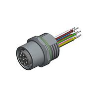Amphenol CONEC 43-01097 M12 Female Socket FEMALE SOCKET M12X1 W/WIRES FRNT MNT PG9