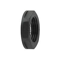 HellermannTyton 166-90020 Locknut HelaGuard Non-Metallic Locknut, NPT Thread, 0.75" Dia, PA66, Black, 10/pkg