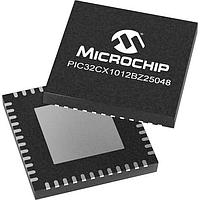Microchip Technology PIC32CX1012BZ25048T-I/MYX BLE, LR-WPAN 64MHz CM4F Core w/ integrated BLE5 and 802.15.4, Extended operation temp, T&R