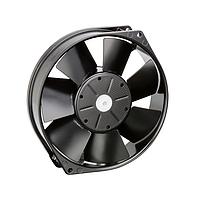 ebm-papst 7114NH Axial Fan DC Tubeaxial Fan, 150x38mm Round, 24VDC, 247.2CFM, 19W, 59dBA, 3350RPM, Ball