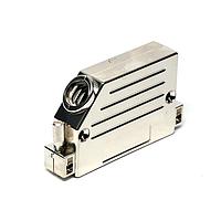 Amphenol CONEC 600X57037X D-Sub Backshells DSUB PLSTC HD9-50POS SD ENTRY JK/SHRT SCR