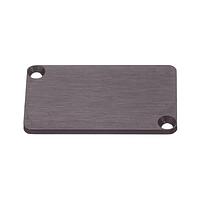 Switchcraft ECP2PKG Phone Connectors MOUNTING HOLE COVER 2 SPACE, BLACK
