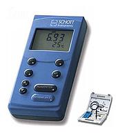 SI ANALYTICS Handylab pH12/Blueline 14pH Meter pH / mV / Temperature portable memory store 800 results (-2.000 … +19.999 pH)